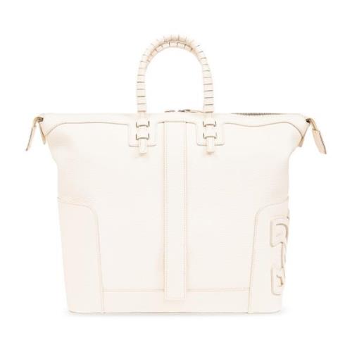 Casadei ‘C-Style’ shopper väska White, Dam