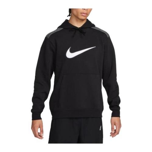 Nike Casual Fleece Hoodie Black, Herr