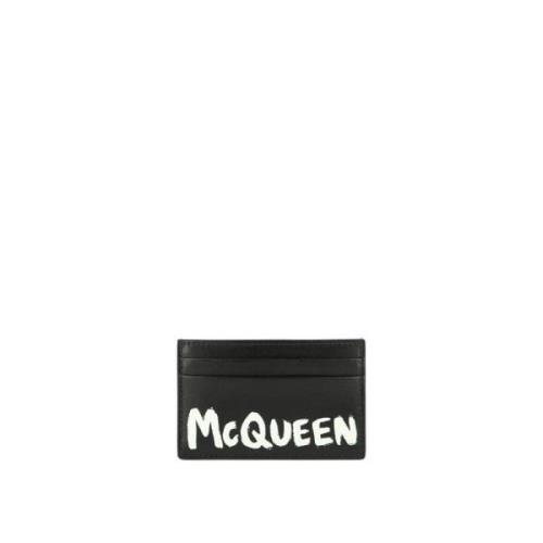 Alexander McQueen Graffiti Korthållare av McQueen Black, Herr
