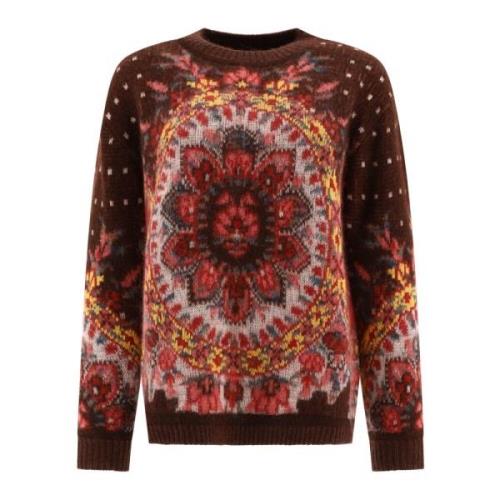 Etro Mohair Sweater Brown, Dam