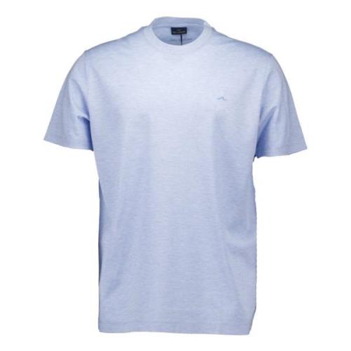 Paul & Shark Blåa T-shirts Silver Collection Blue, Herr