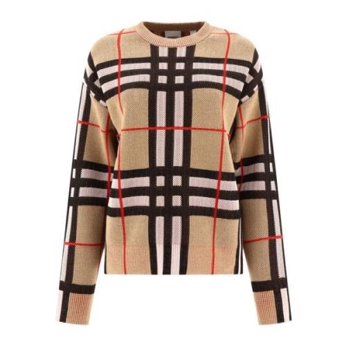 Burberry Harrietta Sweater Beige, Dam