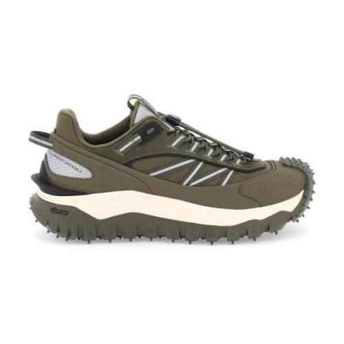 Moncler Trailgrip Sneakers med Reflexband Green, Herr