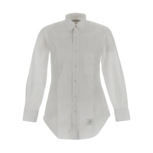 Thom Browne Klassisk Skjorta i Bomull White, Herr