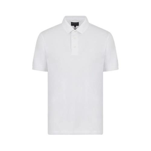 Emporio Armani Vita T-shirts och Polos från Armani White, Herr