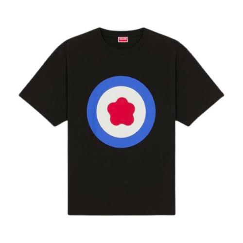 Kenzo Oversize Target Noir T-shirt Black, Herr