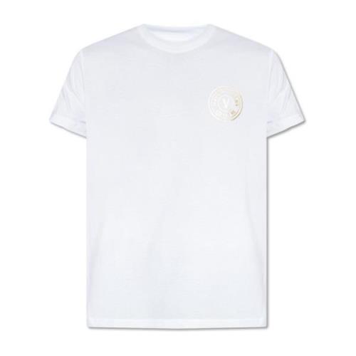 Versace Jeans Couture T-shirt med logotyp White, Herr