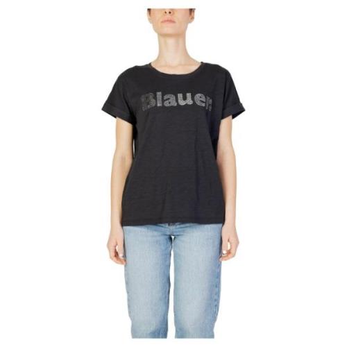 Blauer Dam T-Shirt Vår/Sommar Kollektion Black, Dam