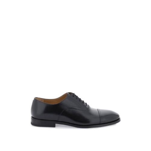 Henderson Barocco Läder Oxford Snörskor Black, Herr