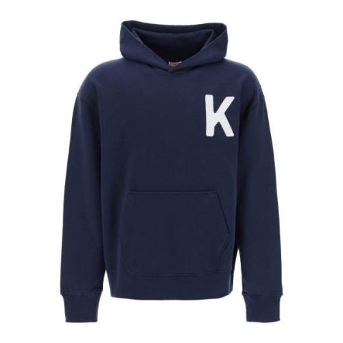 Kenzo Lucky Tiger Hoodie Blue, Herr