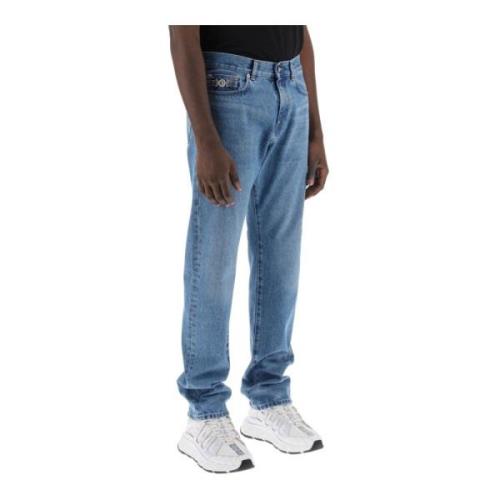 Versace Medusa Biggie Regular Fit Jeans Blue, Herr