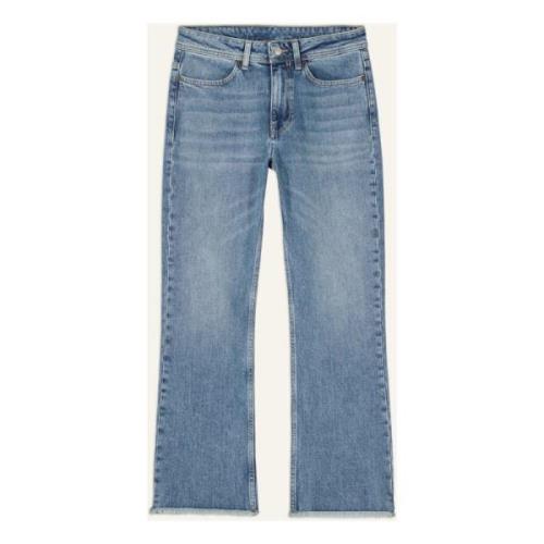 Ba&Sh Bootcut Denim Jeans i Blått Blue, Dam