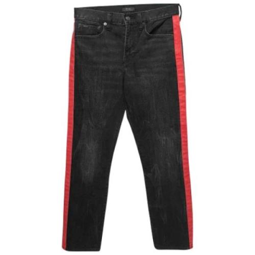 Ralph Lauren Pre-owned Pre-owned Bomull jeans Black, Dam