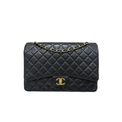 Chanel Vintage Pre-owned Laeder chanel-vskor Black, Dam