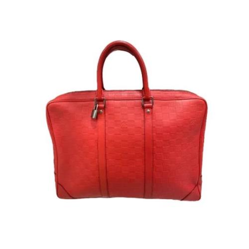 Louis Vuitton Vintage Pre-owned Laeder louis-vuitton-vskor Red, Dam