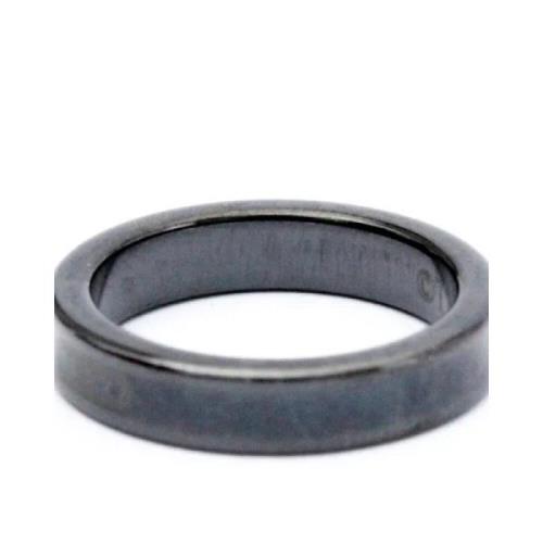 Tiffany & Co. Pre-owned Pre-owned Metall ringar Black, Dam