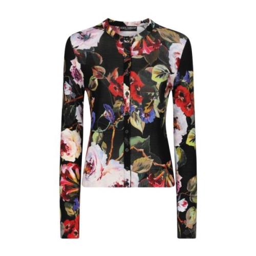 Dolce & Gabbana Stiliga Skjortor med Knappar Multicolor, Dam