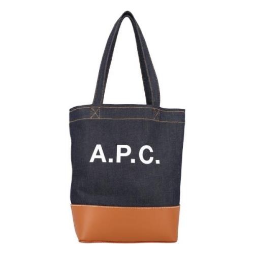 A.p.c. Liten Axel Tote Blue, Unisex