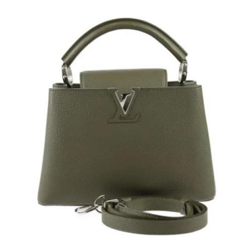 Louis Vuitton Vintage Pre-owned Laeder handvskor Green, Dam