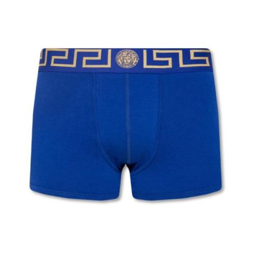 Versace Bomullsboxershorts Blue, Herr