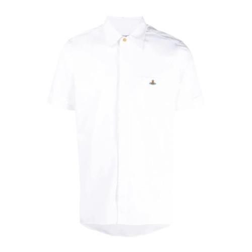 Vivienne Westwood Vit kortärmad skjorta White, Herr