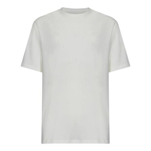 Jil Sander Vit Logo Print T-Shirt White, Herr