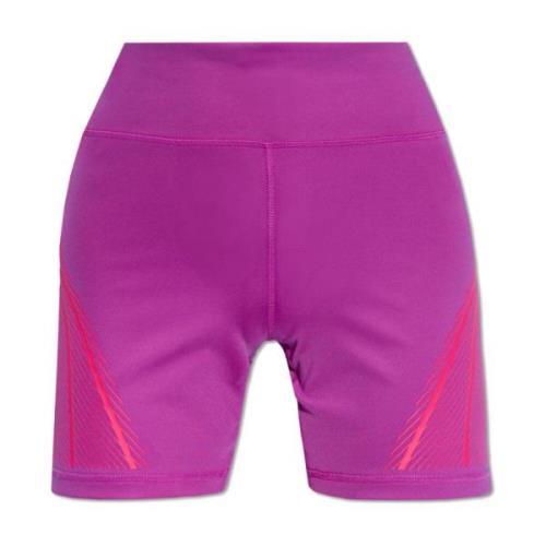 Adidas by Stella McCartney Korta leggings med logotyp Purple, Dam