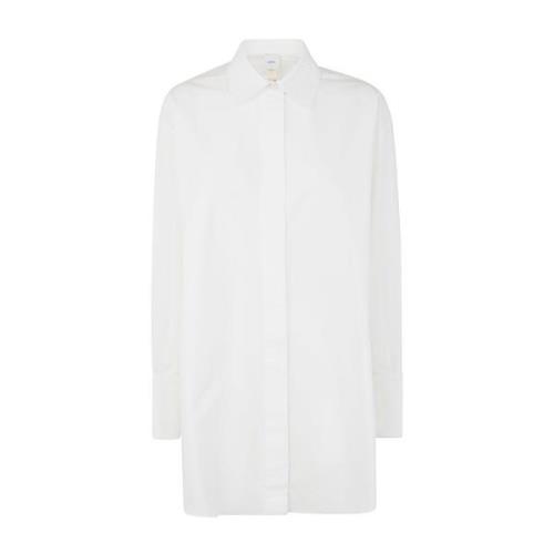 Patou Vit Iconic Mini Skjortklänning White, Dam