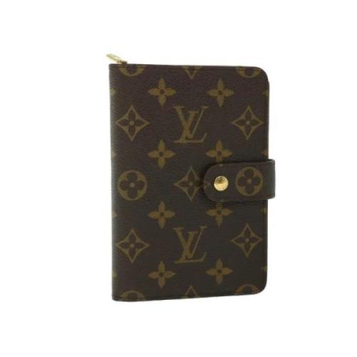 Louis Vuitton Vintage Pre-owned Belagd canvas plnbcker Brown, Dam