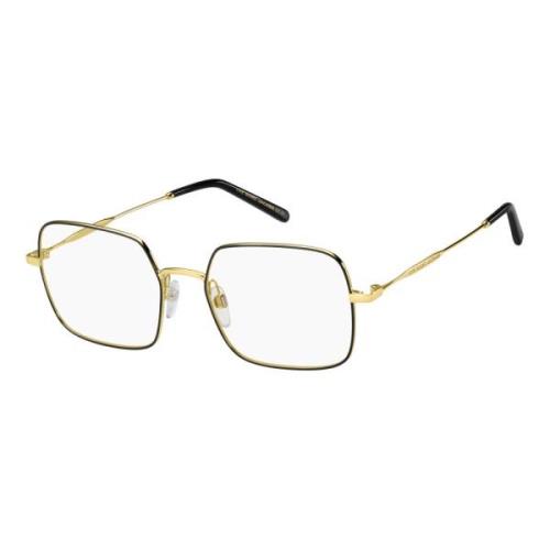 Marc Jacobs Svart Guld Glasögonbågar Multicolor, Unisex