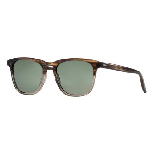Barton Perreira Striped Brown/Green Sunglasses Brown, Unisex