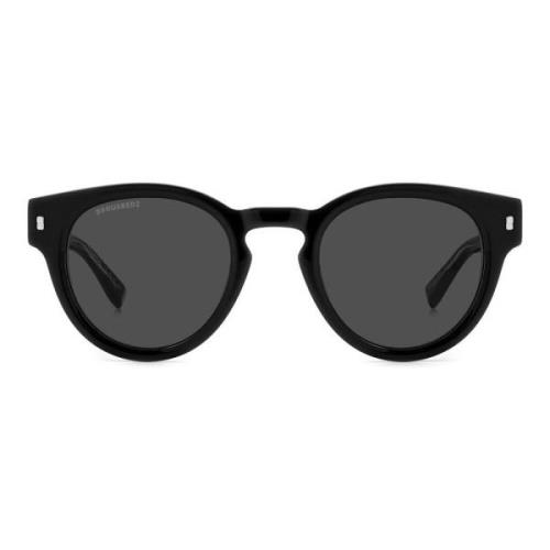 Dsquared2 Black/Grey Sunglasses Black, Herr