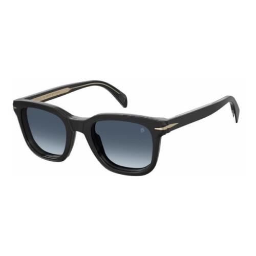 Eyewear by David Beckham Sunglasses DB 7043/Cs Black, Herr