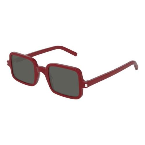 Saint Laurent Red/Grey Sunglasses SL 336 Red, Unisex