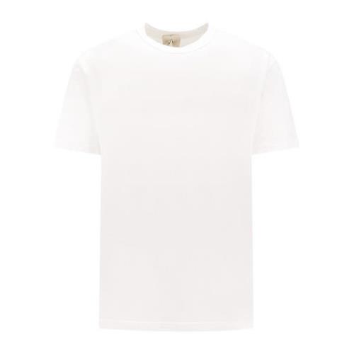 Ten C Vit Crew-neck T-shirt White, Herr