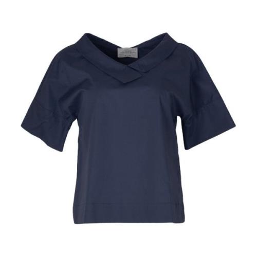 Vicario Cinque Blå T-shirts för kvinnor Blue, Dam