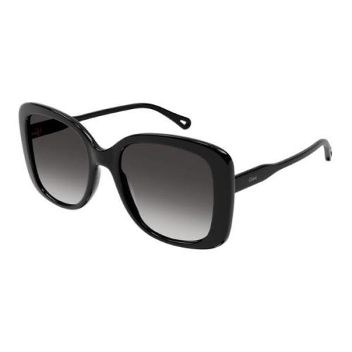 Chloé Sunglasses Ch0125Sa Black, Dam