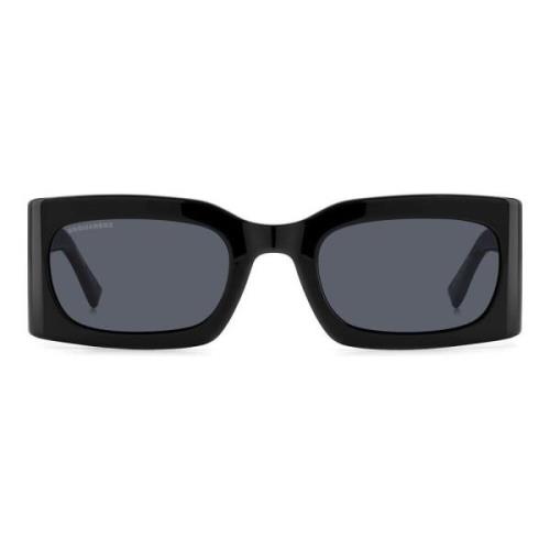 Dsquared2 Black/Grey Sunglasses Black, Dam