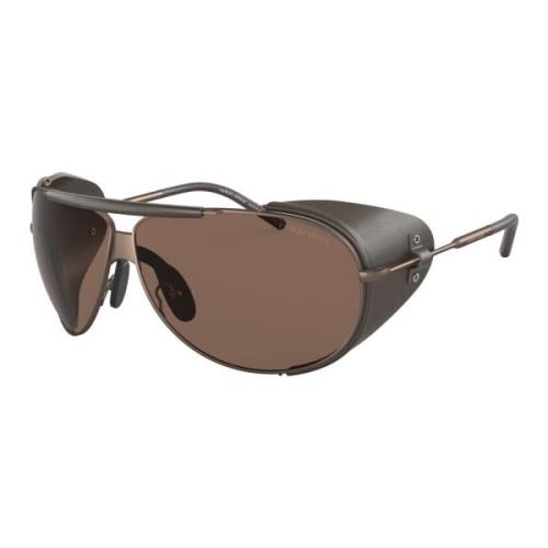 Giorgio Armani Bronze/Brown Solglasögon AR 6139Q Brown, Herr