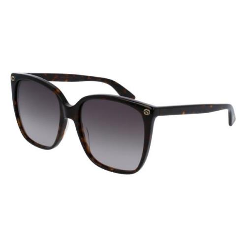 Gucci Havana/Brown Shaded Sunglasses Multicolor, Dam