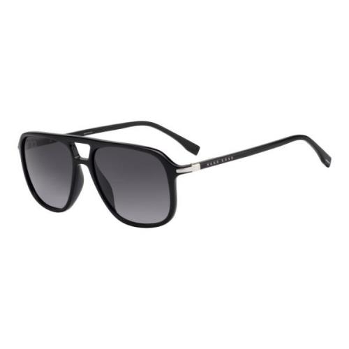 Hugo Boss Black/Grey Shaded Sunglasses Black, Herr