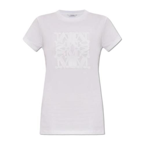 Max Mara ‘Taverna’ T-shirt White, Dam