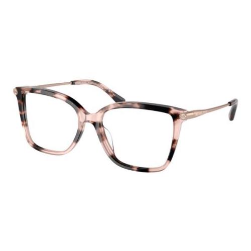 Michael Kors Rosa Tortoise Glasögonbågar Multicolor, Unisex