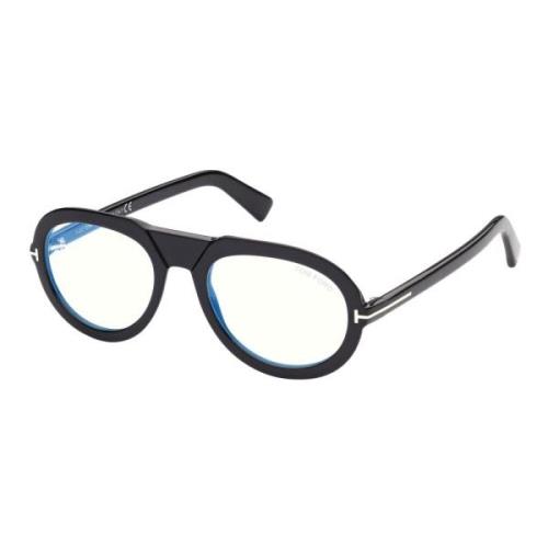 Tom Ford Blue Filter Eyewear Frames FT 5756-B Black, Unisex