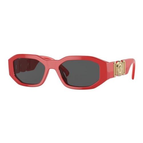 Versace Red/Grey Junior Sunglasses Red, Unisex