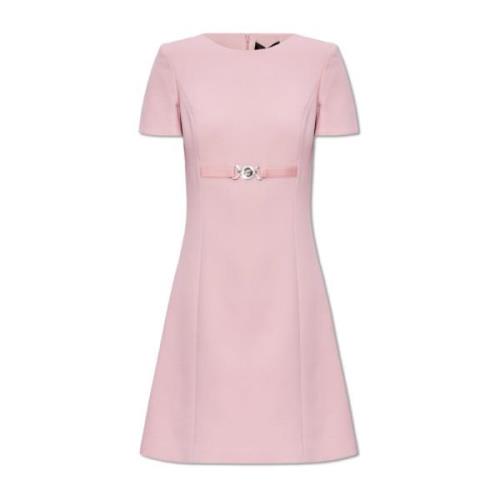 Versace Klänning med korta ärmar Pink, Dam