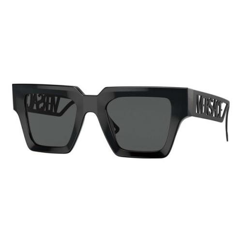 Versace Black/Grey Sunglasses Black, Dam