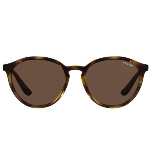 Vogue Dark Havana/Brown Sunglasses Multicolor, Dam