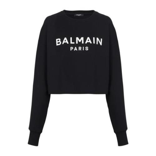 Balmain Paris sweatshirt Black, Dam
