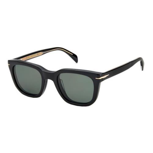 Eyewear by David Beckham Black/Clear Sunglasses with Clip-On Black, He...